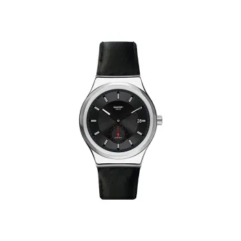 SWATCH Men 42mm Black Watch SY23S400