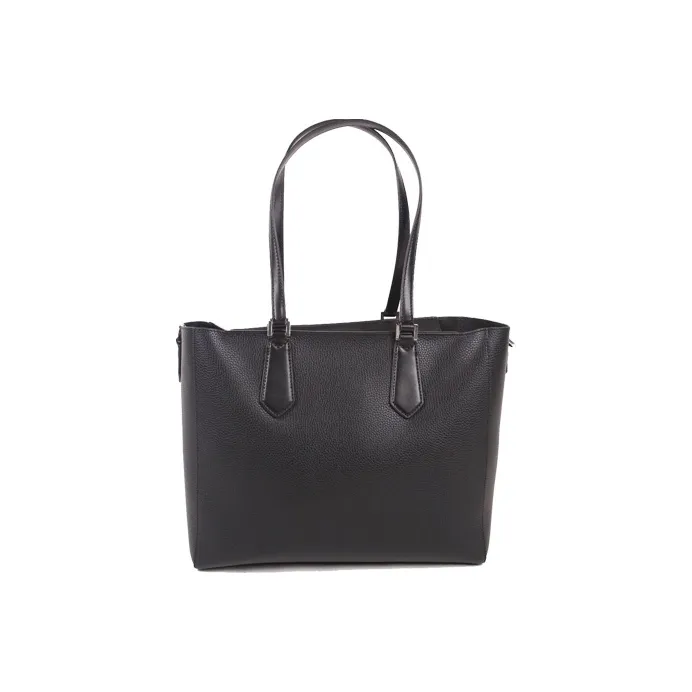 MICHAEL KORS Kimberly Leather 3-in-1 Tote Bag Shoulder Handbag Women's Black & Multicolor-2