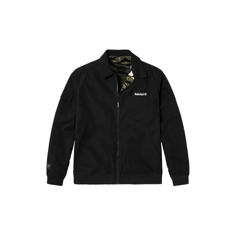 Timberland Year Of The Tiger Collection Velvet Jackets Unisex Black-1