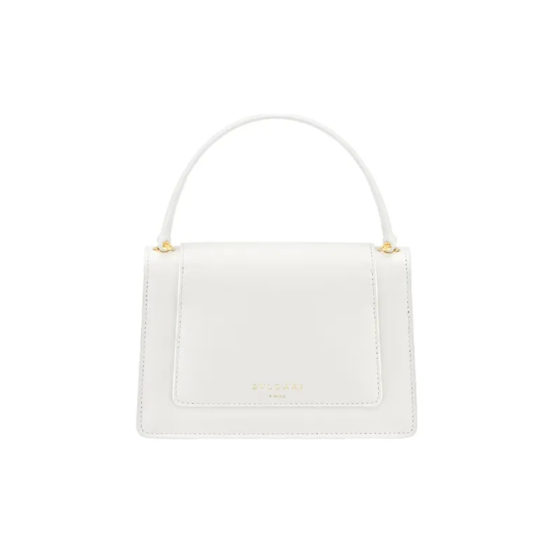 BVLGARI ALEXANDER WANG Collaboration Calfskin Chain Bag Shoulder Bag Crossbody Bag Fanny Pack Regular Women's White-4