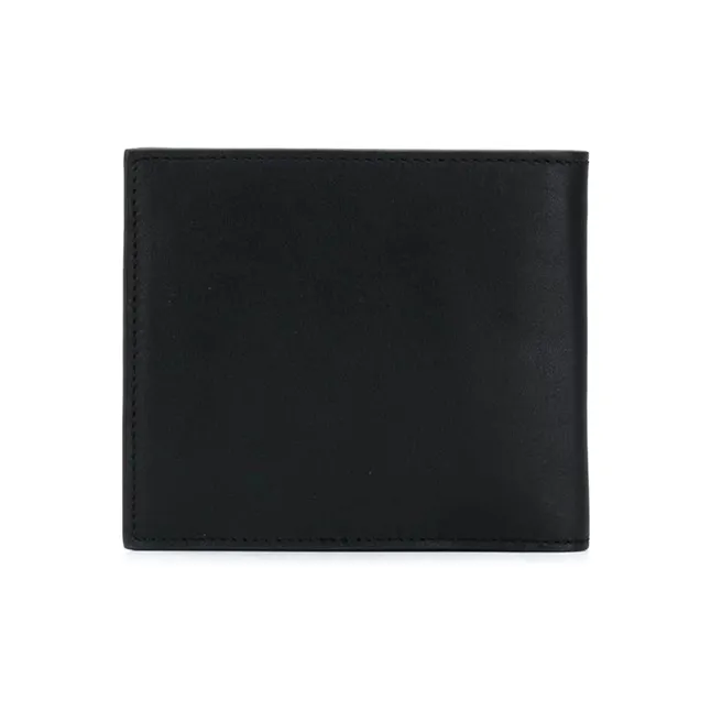 OFF WHITE Printed Bi Fold Wallet 4 Card Slot 'FOR MONEY' Black/White-1