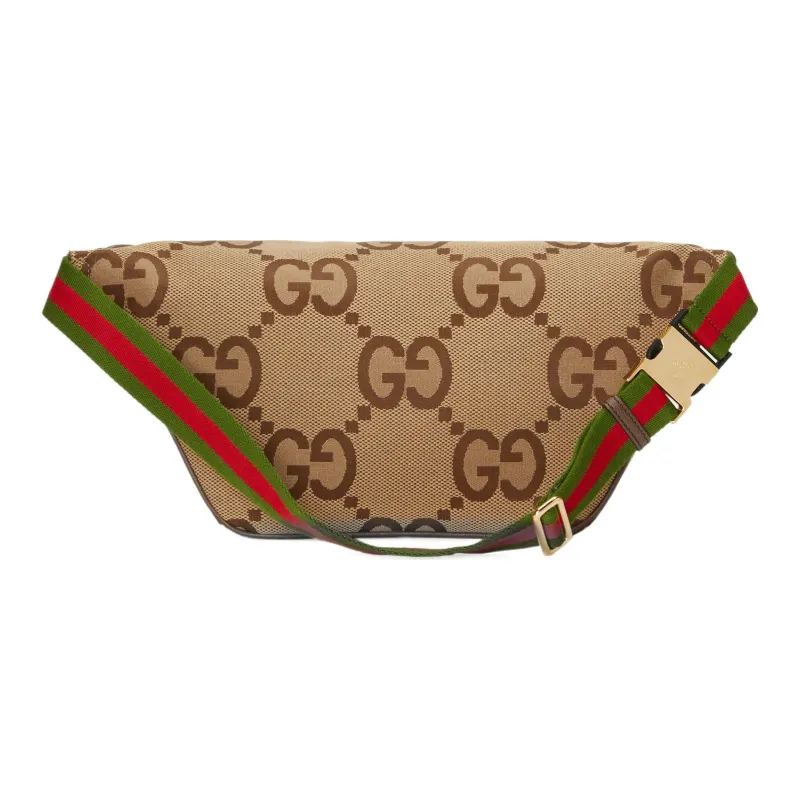 GUCCI Canvas Crossbody Bag, Shoulder Bag, Fanny Pack Regular Men's Beige Brown-6