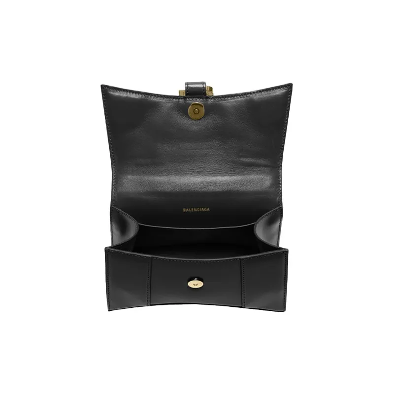 Balenciaga Hourglass Top Handle Xs Black-4