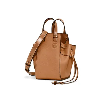 LOEWE Cow Leather Handbag Women's Light Caramel