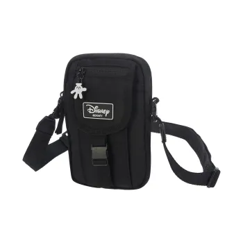 LiNing Disney Co branded Fabric Shoulder Bag Crossbody Bag Women's Black