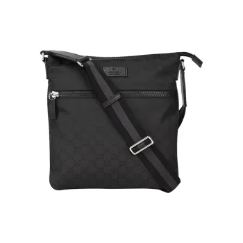 GUCCI GG Messenger Bag GUCCIssima Black