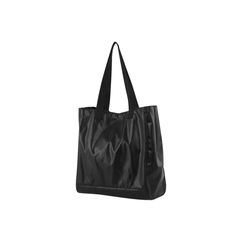 PUMA Fabric Tote Bag Shopping Bag Shoulder Bag Handbag Regular Unisex Black-3