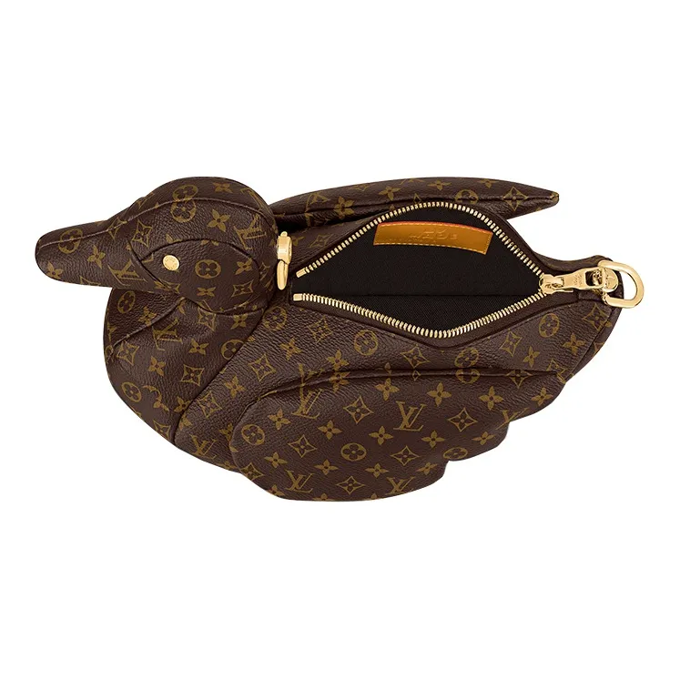 LOUIS VUITTON X Nigo Duck Bag Monogram Brown-3