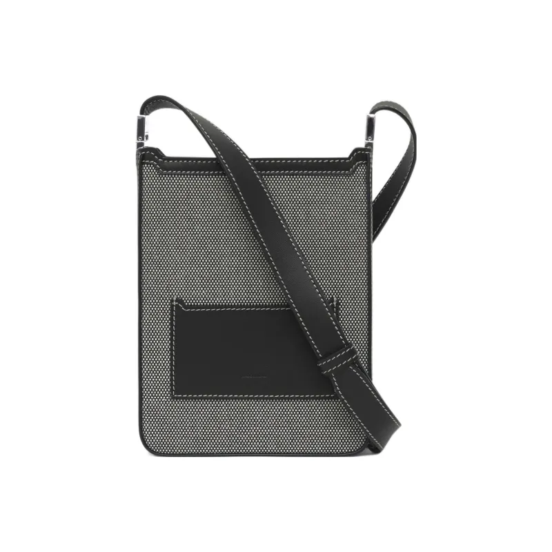 Burberry OlympiaHorseferry Cow Leather Tote Bag, Shopping Bag, Shoulder Bag, Crossbody Bag Mini Men's Black/Gray-4