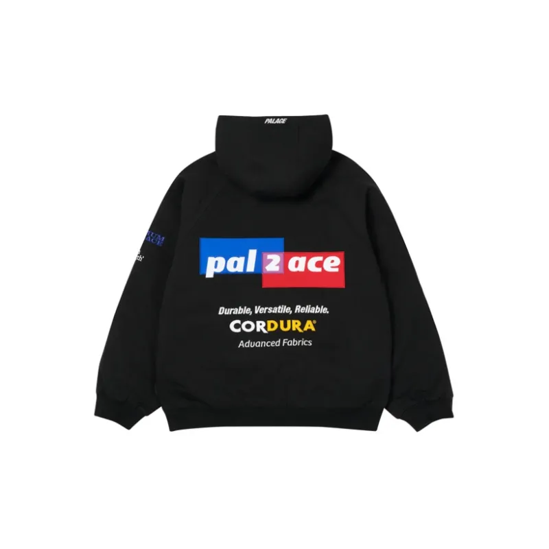 PALACE Puffer Jackets Unisex Black-1