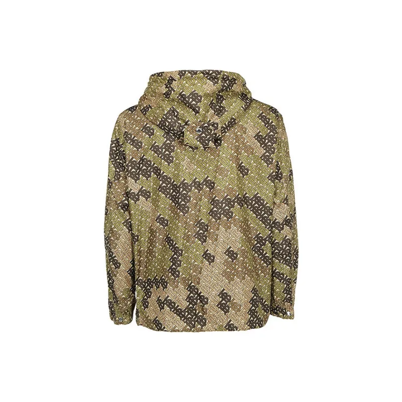 Burberry Jackets Coats Men's Olive Green-1