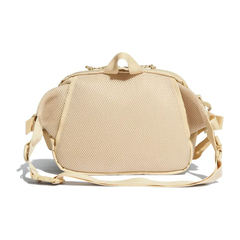 Adidas Originals Polyester Shoulder Bag Crossbody Bag Fanny Pack Regular Unisex Beige-1