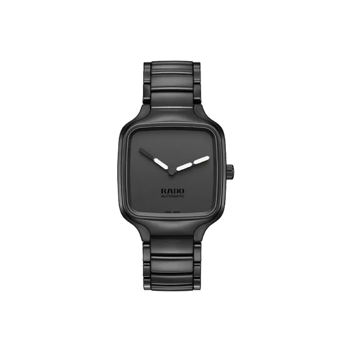 RADO Realme Collection Automatic Mechanical Movement Unisex Watch 38mm Black Dial-0