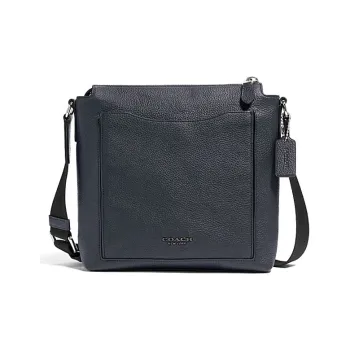 COACH Beckett Leather Shoulder Bag, Crossbody Bag Men's Black