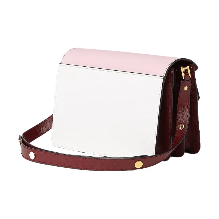 MARNI Trunk Cow Leather Shoulder Bag Women's-2
