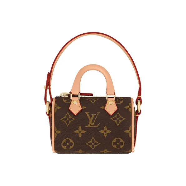 LOUIS VUITTON Bag Charm Speedy Monogram Brown-2
