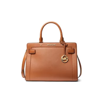 MICHAEL KORS Rayne Leather Shoulder Bag, Crossbody Bag, Handbag Regular Women's Brown