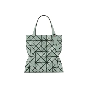 ISSEY MIYAKE Prism PVC Tote Bag, Shopping Bag, Laptop Bag, Handbag, Shoulder Bag Unisex Moss Green