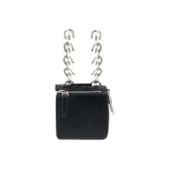 GIVENCHY Pandora Cow Leather Handheld Shoulder Bag Crossbody Bag Mini Women's Black