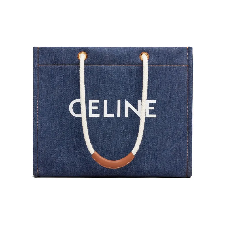 CELINE Cabas Shoulder Bags-1