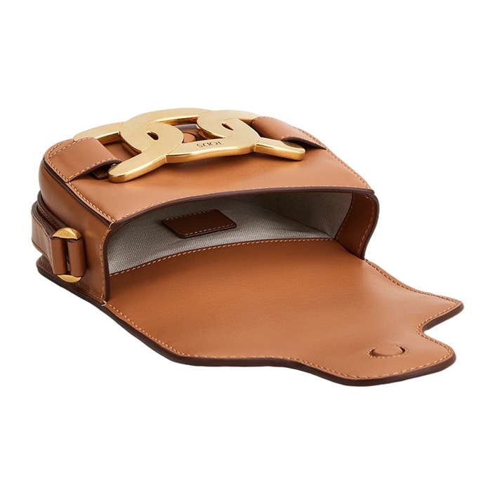 TOD'S＊Kate Crossbody Bag レザー＆ムートン ミニバッグ＊送込 Authentic NEW Tod'S Kate Leather Crossbody Bag Mini Shoulder