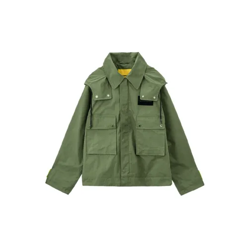 CAT Jackets Men Yellow/Green