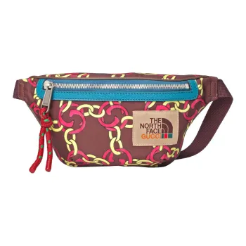 GUCCI The North Face Collaboration Recycled Nylon Fanny Pack Unisex Brown