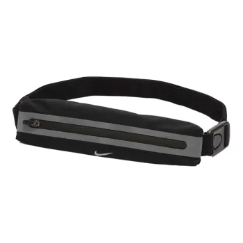 Nike Nylon Fabric Fanny Pack Regular Unisex Black Silver