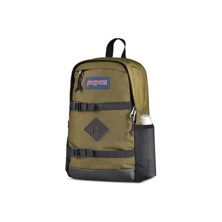 JanSport Polyester Crossbody Bag Sling Bag Crossbody Bag Backpack Regular Men's Dark Army Green-1