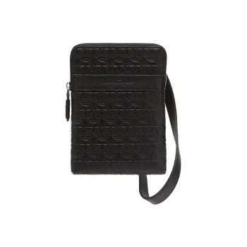 FERRAGAMO Italian Cowhide Shoulder Bag Crossbody Bag Regular Men's Black