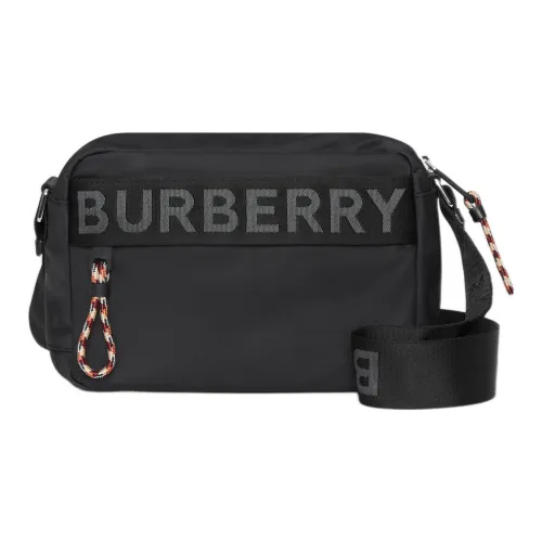 Burberry ECONYL Logo Crossbody Black