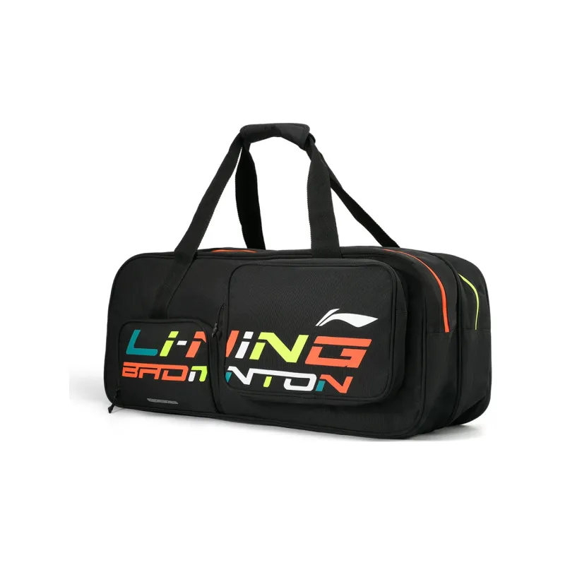 LiNing Badminton Series Polyamide Badminton Racket Bag Handbag Regular Unisex Black-1