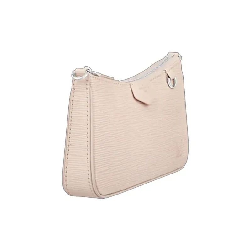 LOUIS VUITTON Epi Leather, Silver Chain Crossbody Handbag, Shoulder Bag Women's Quartz-1
