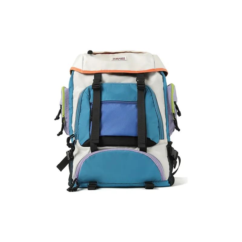 TYAKASHA Polyester Backpack Regular Unisex Multicolor-0