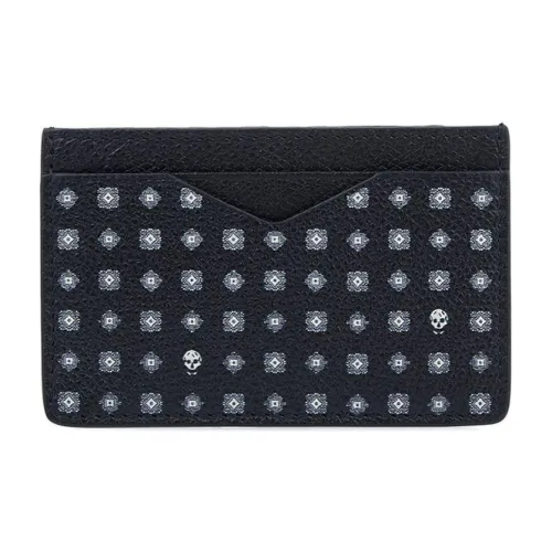 CHANEL Sheepskin Passport Holder Card Holder Coin Purse Wallet Regular Womens Black