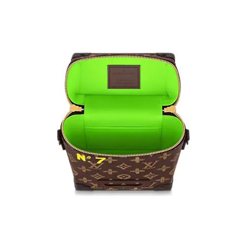 LOUIS VUITTON Vertical Box Trunk Monogram Brown-5