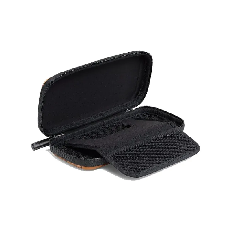 MCM Visetos Polyurethane Clutch Unisex Brown Cognac-2