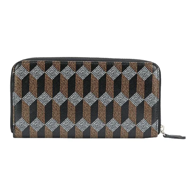 AU DEPART Cotton Wallet Men's Brown-1