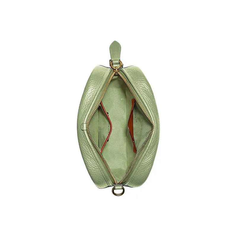 COACH Camera Cow Leather Camera Bag, Shoulder Bag, Crossbody Bag Medium Size Women's Verdant Green-2