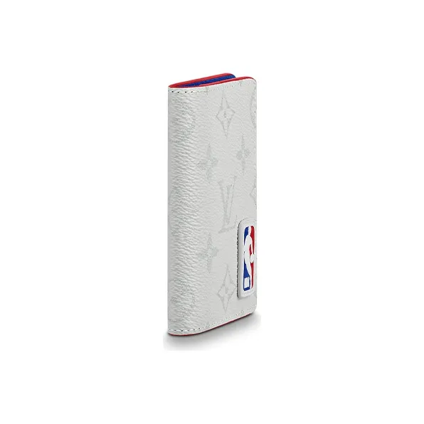LOUIS VUITTON Coated Canvas Wallet Regular Men's White-2