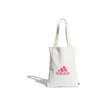 Adidas Cotton Tote Bag Shopping Bag Shoulder Bags Regular Unisex White
