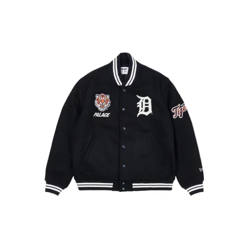 PALACE x New Male  Era Detroit Tigers New Ear Wool Stadium Jacket Navy