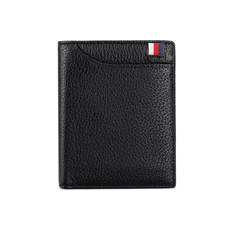 Ace Paul Cow Leather Wallet Men's Black-2