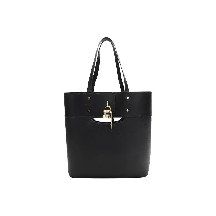 Chloe Chloé Bags Cow Leather Handbag Medium Size Women's Black-0