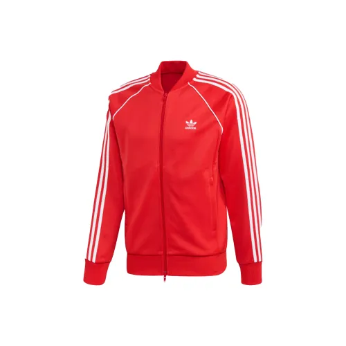 Adidas Originals SST Jackets Men Fluorescent Red