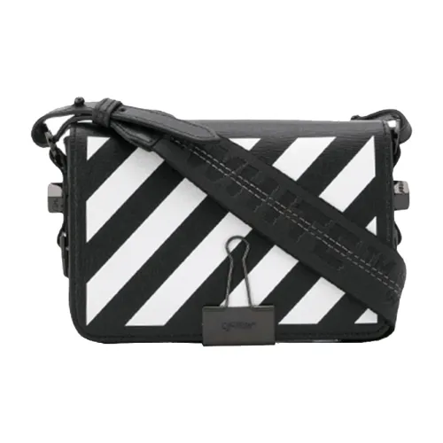 OFF-WHITE Binder Clip Clip Series Crossbody Bags