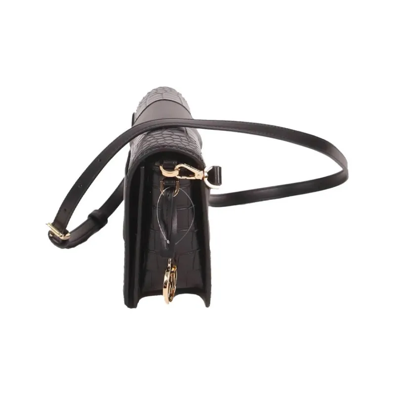 MICHAEL KORS Mercer Leather Box Bag Shoulder Bag Crossbody Bag Small Size Women's Black-2