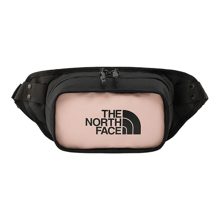 THE NORTH FACE Polyester Shoulder Bag Crossbody Bag Fanny Pack Regular Unisex Black/Pink-0