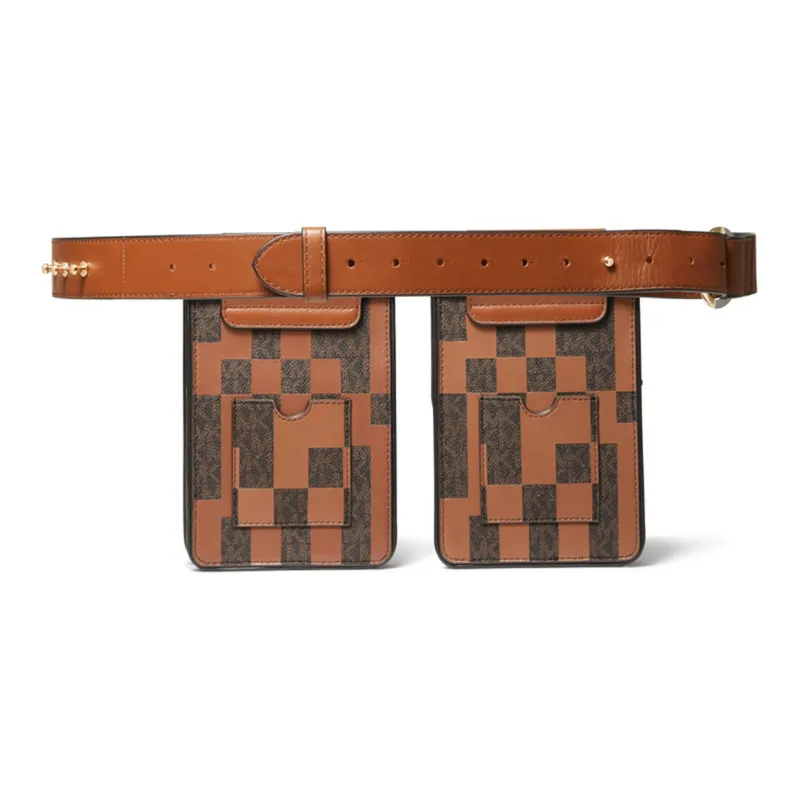 MICHAEL KORS Ashya X MICHAEL KORS Saga Signature And Leather Multi Bag-1