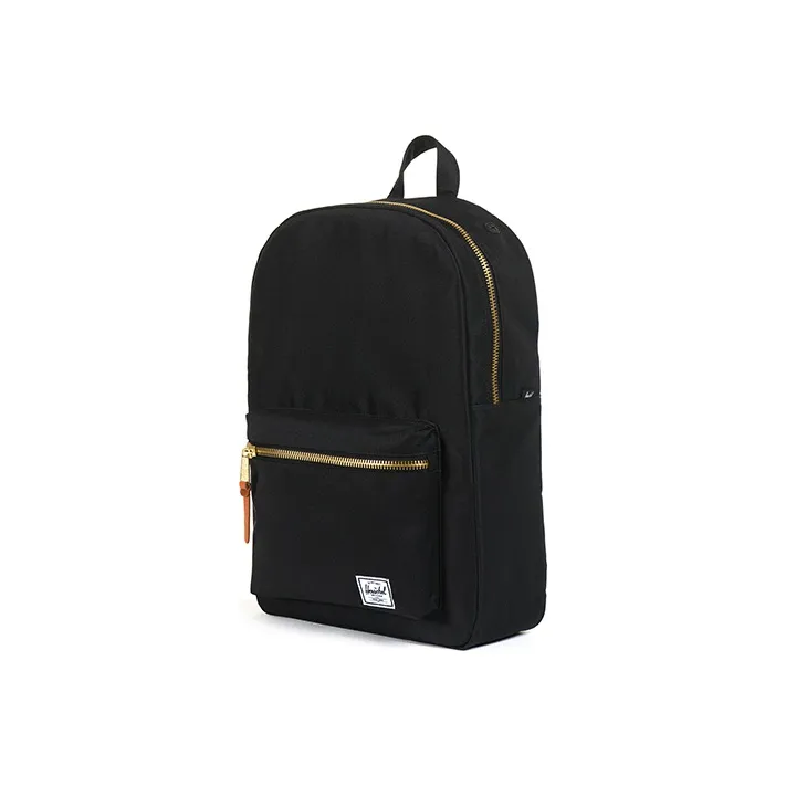 Herschel Polyester Backpack Medium Size Unisex Black-1